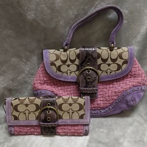 Coach Purse and Wallet Set Vintage 💫flash sale💫